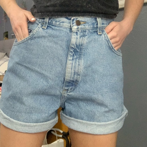Lee High Waisted Mom Jean Shorts - Picture 4 of 4